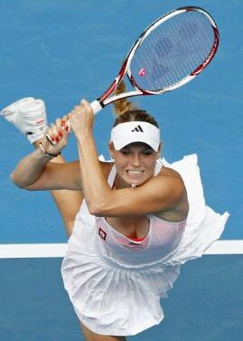 Caroline Wozniacki Australian Open 2011 dag 3